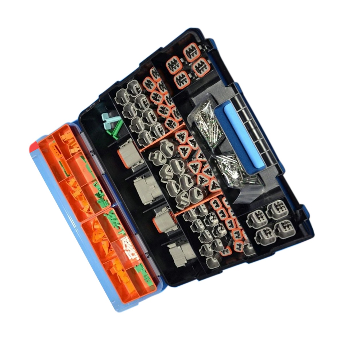 Kit de bornes Deutsch DT 448 pièces pour contacts solides 14 AWG