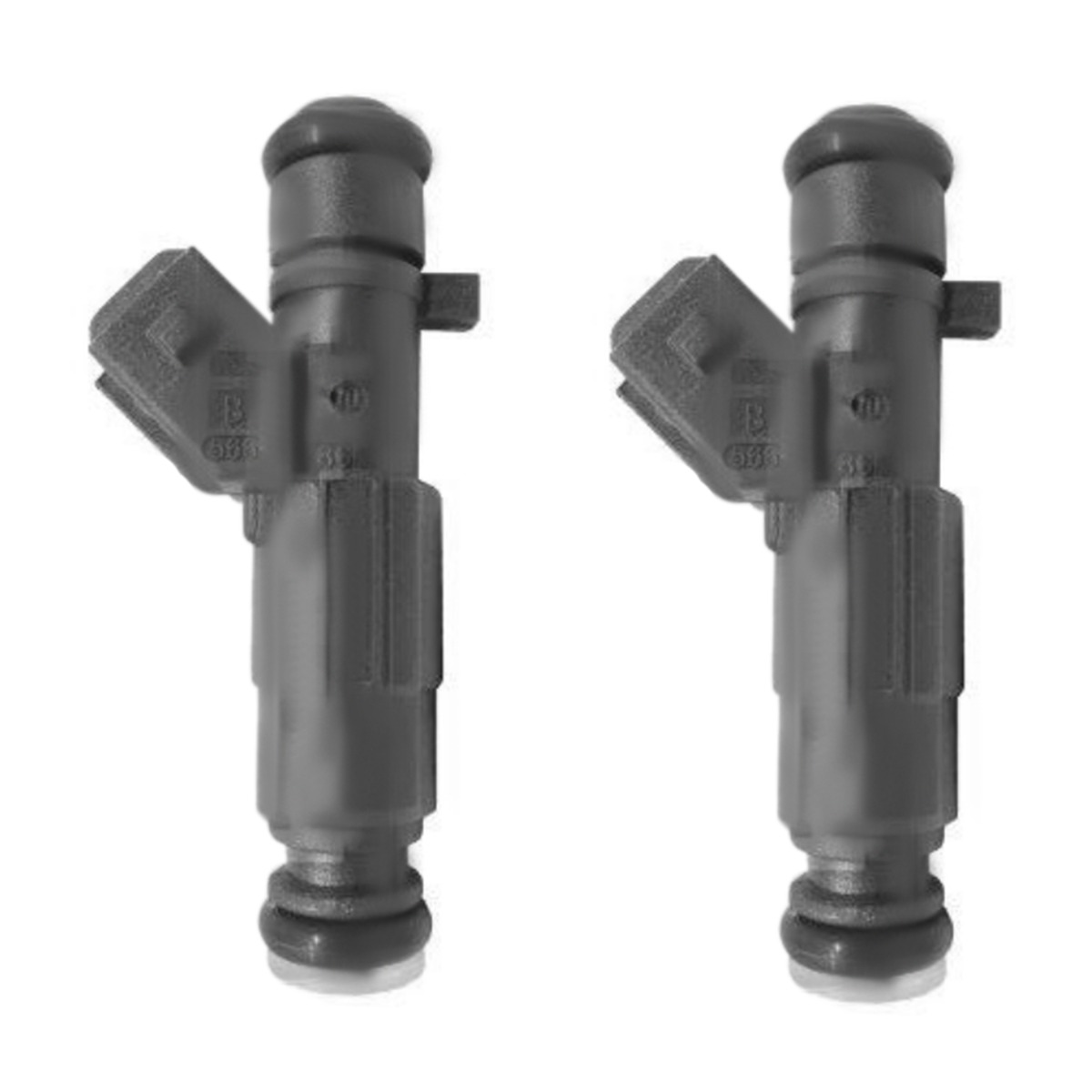 Injecteur de carburant 2 pièces 0280155842 pour Peugeot