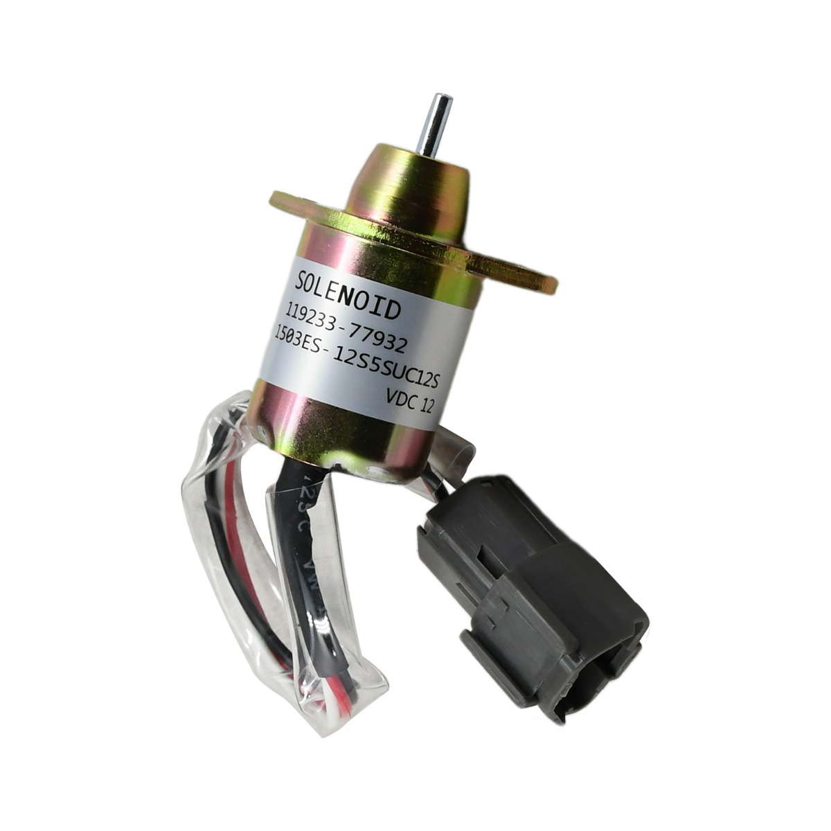 Électrovanne d'arrêt de carburant 12V 425-35925 pour Yanmar