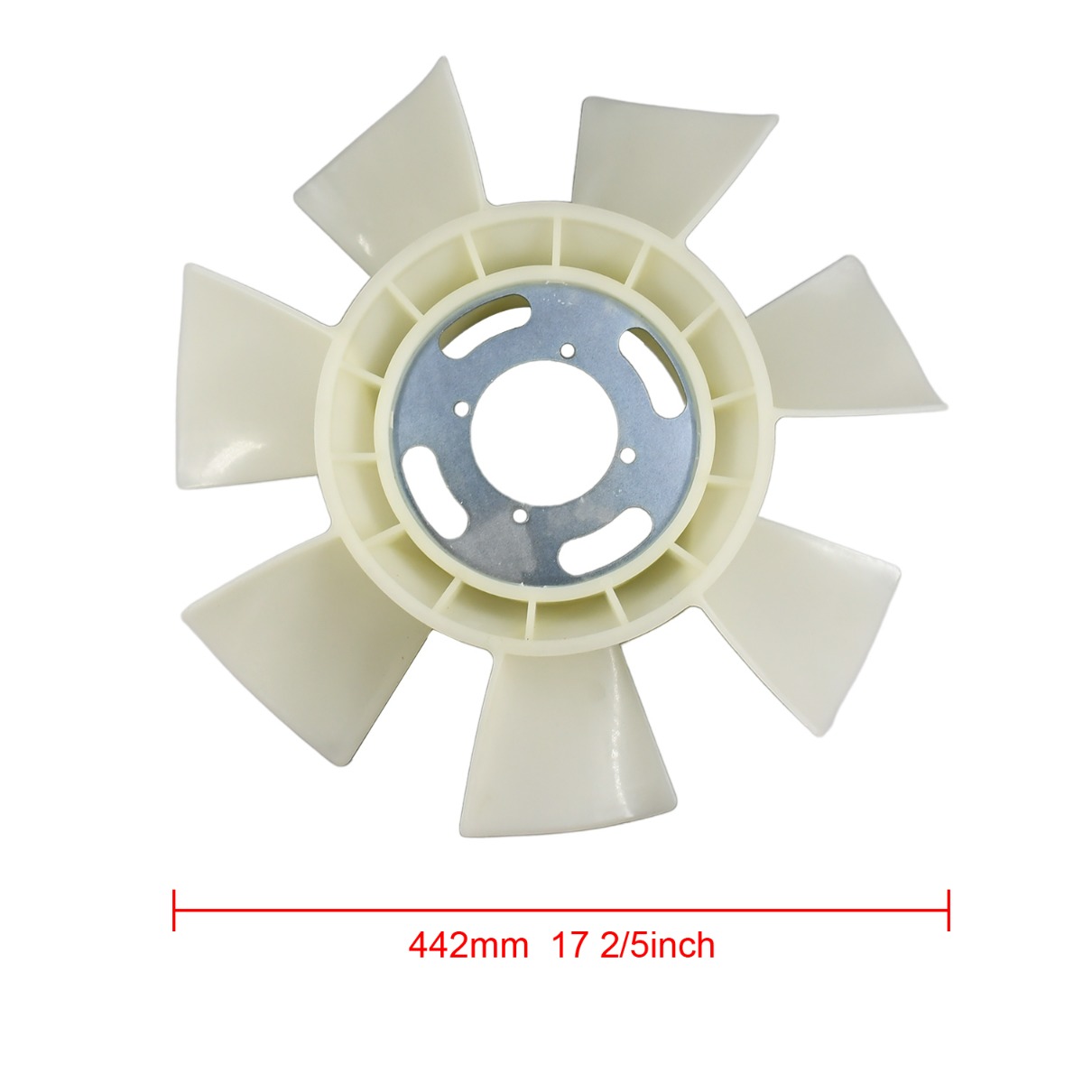 Pale de ventilateur de refroidissement YM129612-44740 pour Komatsu