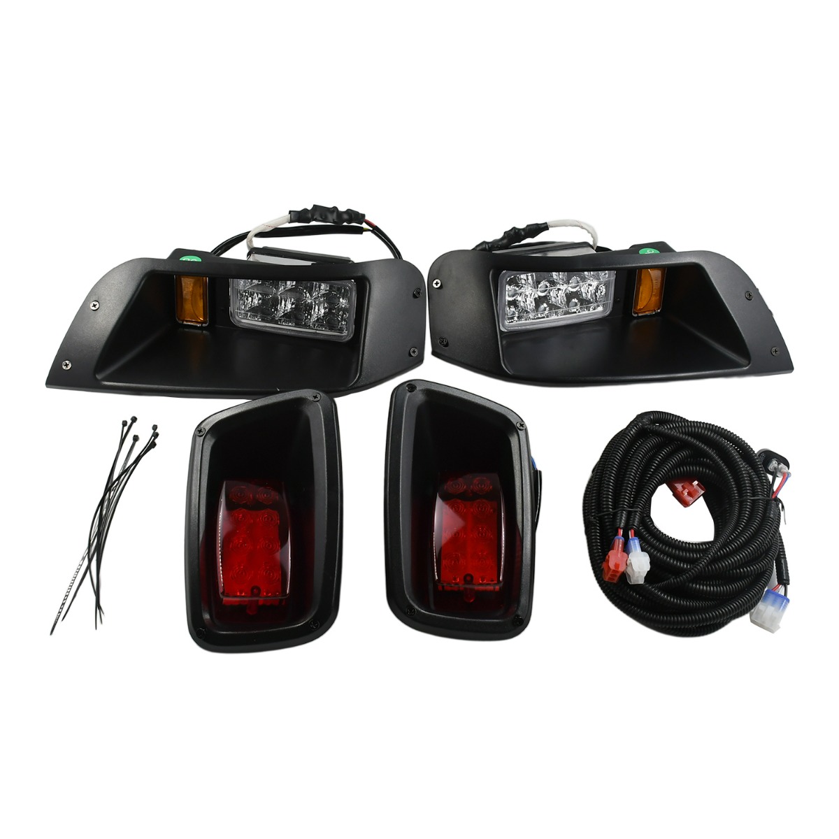 Kit de feux avant et arrière FGFHLTL001 pour EZGO