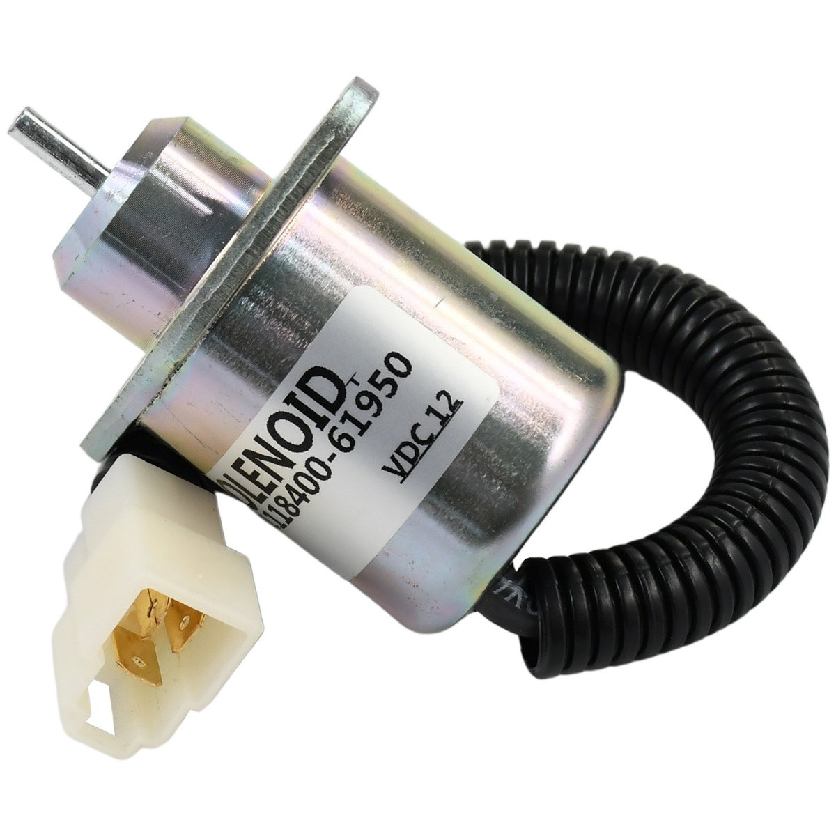 Électrovanne d'arrêt de carburant 12V 118400-61950 pour Yanmar