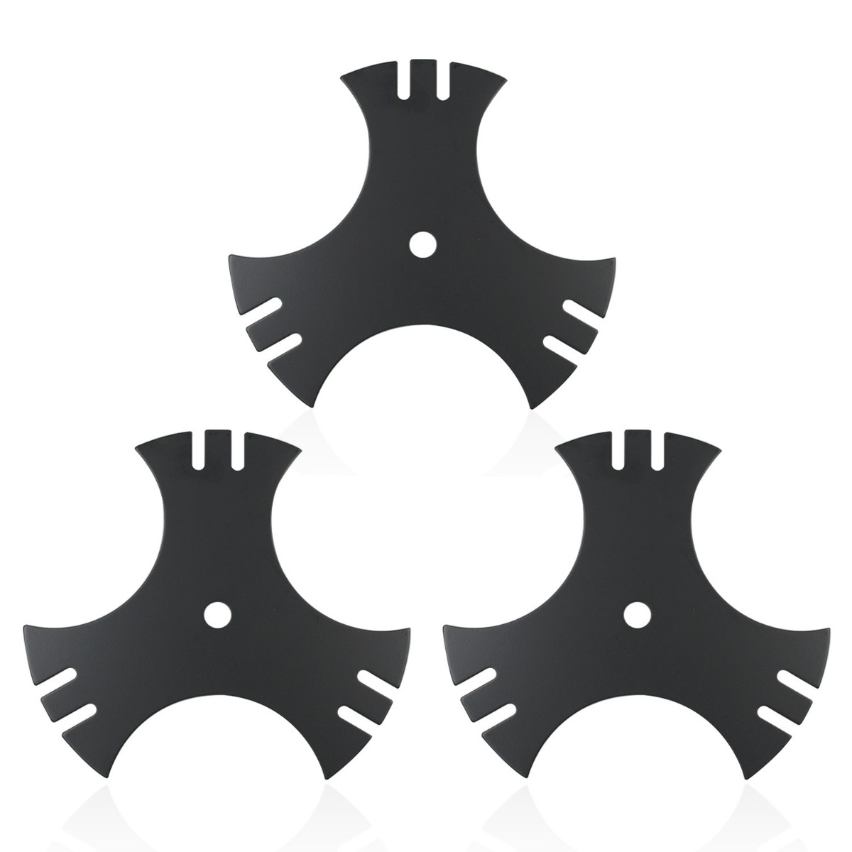 Lot de 3 lames de bordureuse 3 côtés en étoile 781-0748-0637 pour MTD