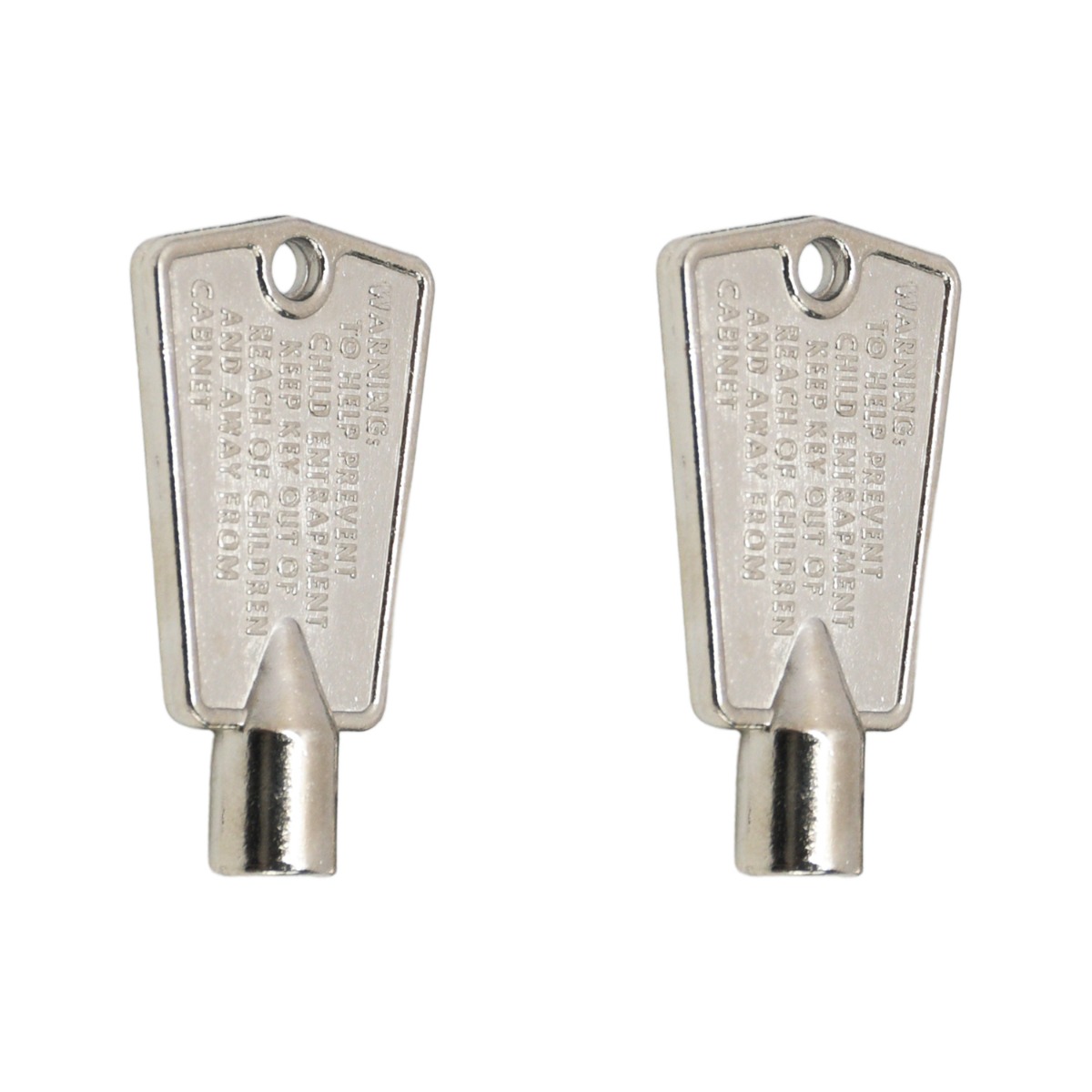 2 clés de porte de congélation en métal 216702900 pour Frigidaire