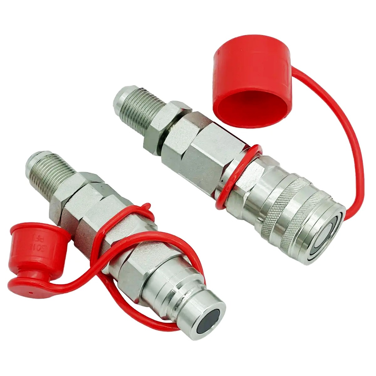 Raccord rapide hydraulique #10 Filetage JIC 1/2" pour Gehl
