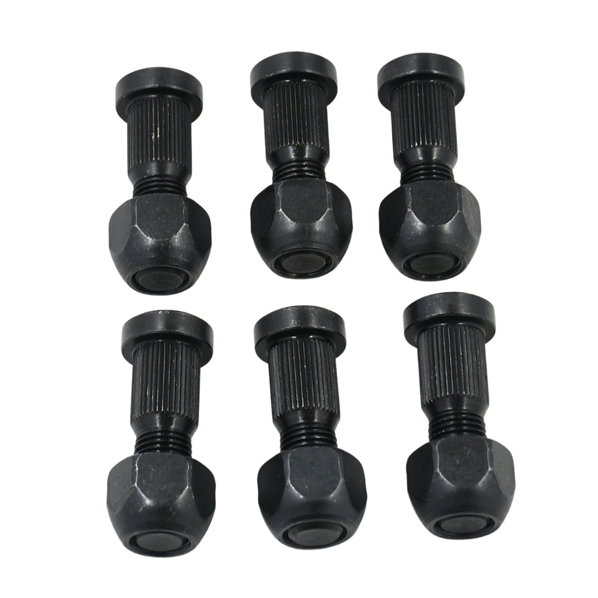 6 pièces Jeu d'écrous de roue arrière 43812-23320-71 pour Toyota