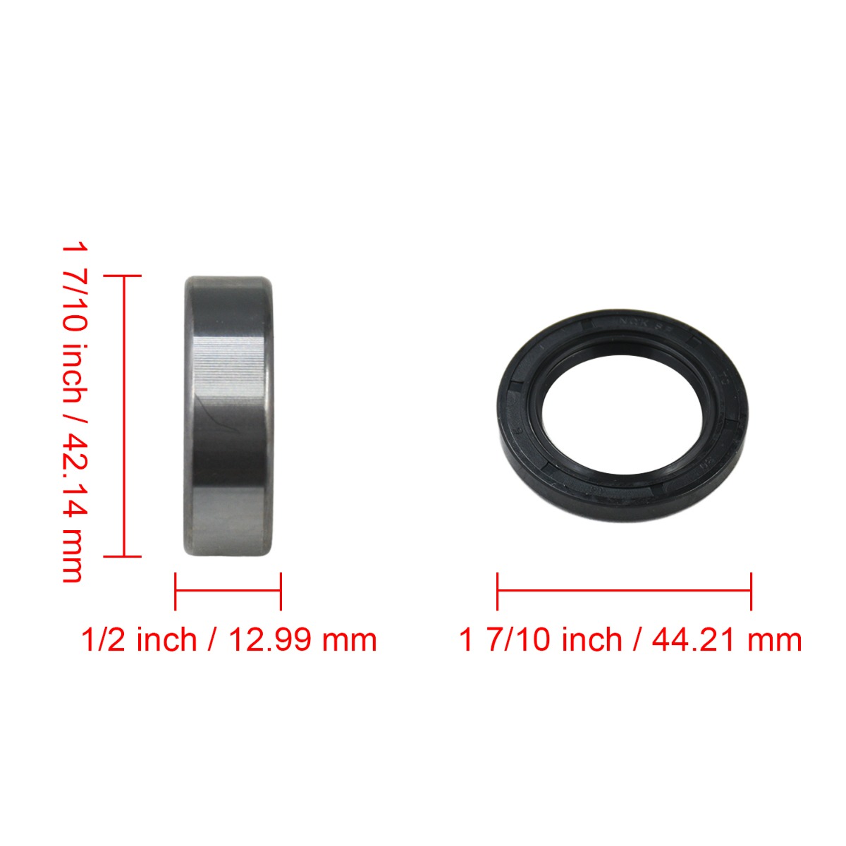 Kit de joints de roulement de roue 25-1317 pour Honda