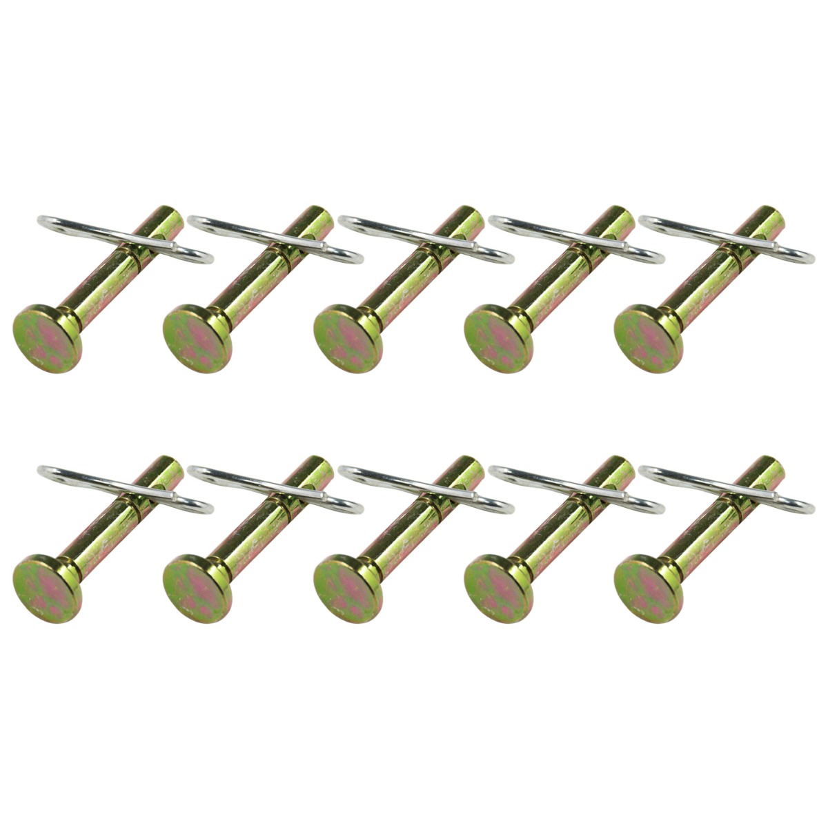 10 pièces de goupilles de cisaillement et de goupilles fendues 738-04124A 738-04124 714-04040