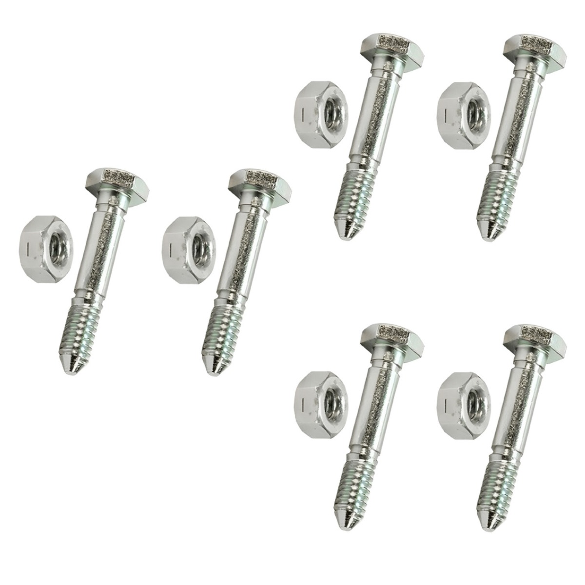 6 Pcs Boulon de cisaillement et écrou 53200500 80-742 Pour Ariens