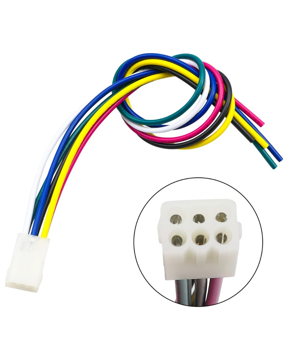 Connecteur de faisceau de câbles à 6 broches 27070
