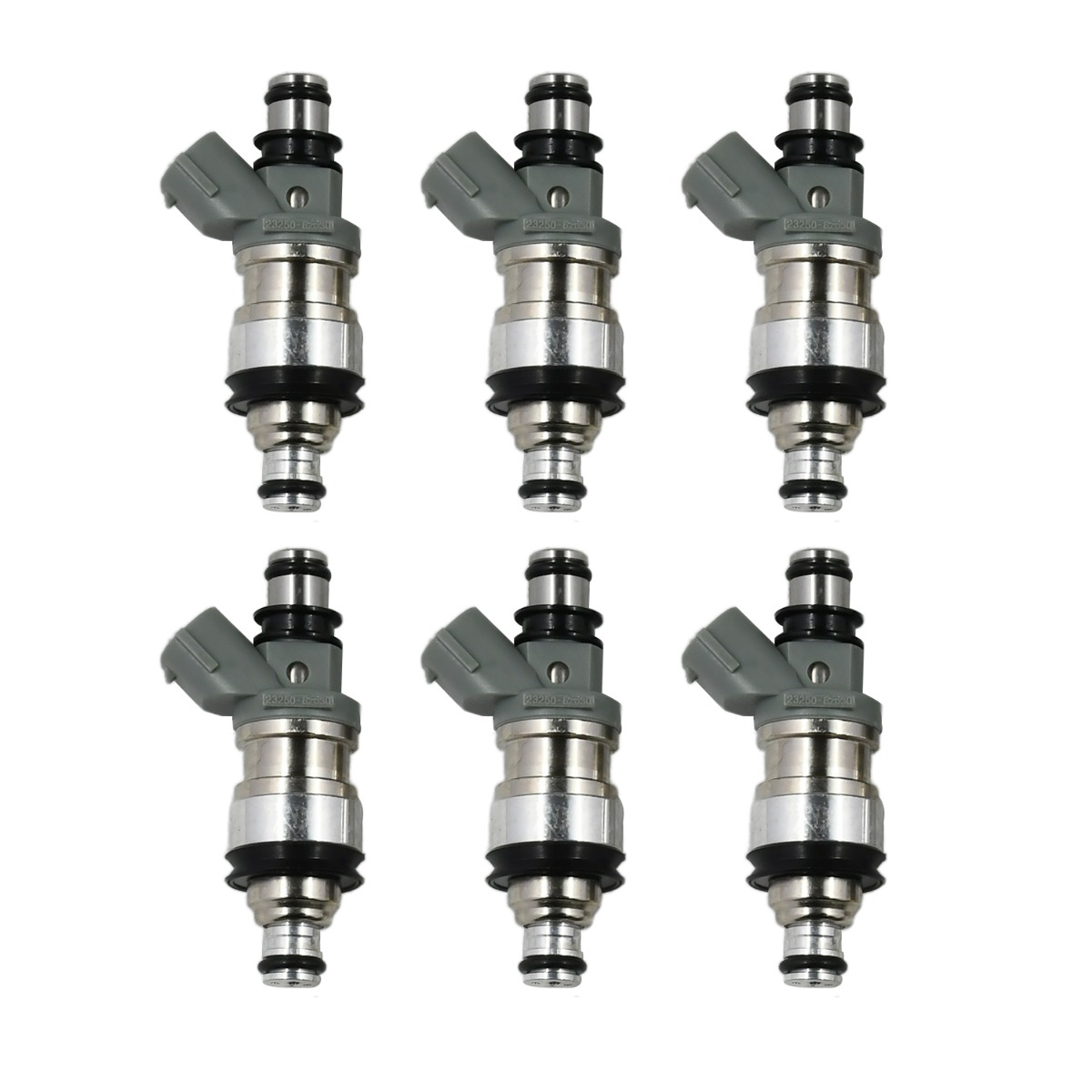 6 injecteurs de carburant 23250-62030 pour Toyota