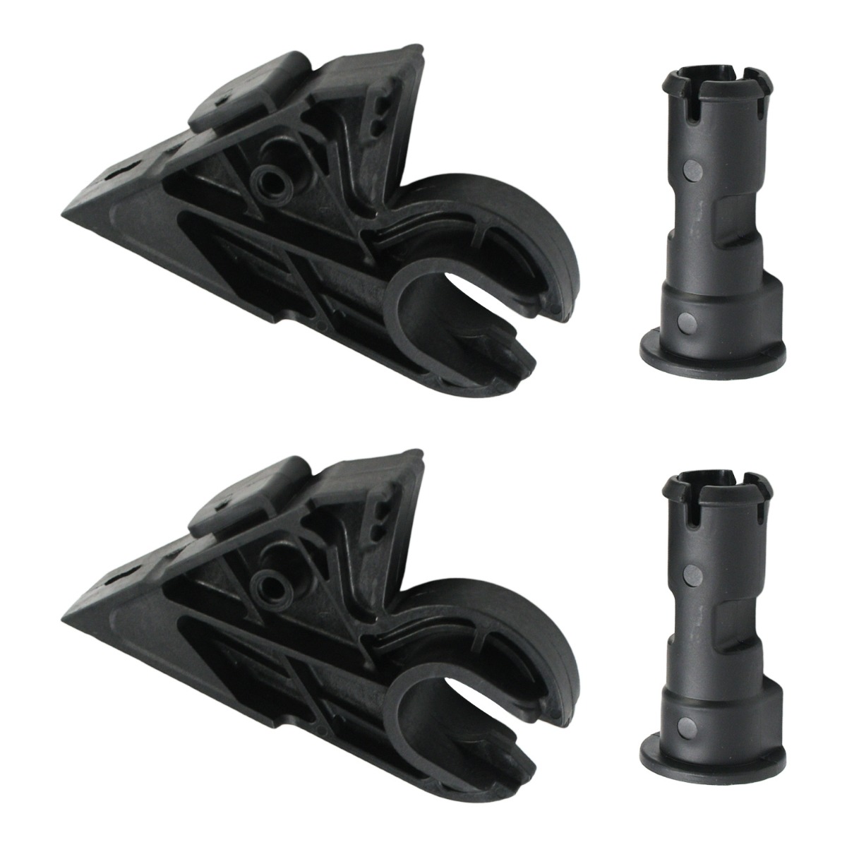 2 pièces Jeu de boulons de pivot de capot et de support 731-10070A 731-10069D