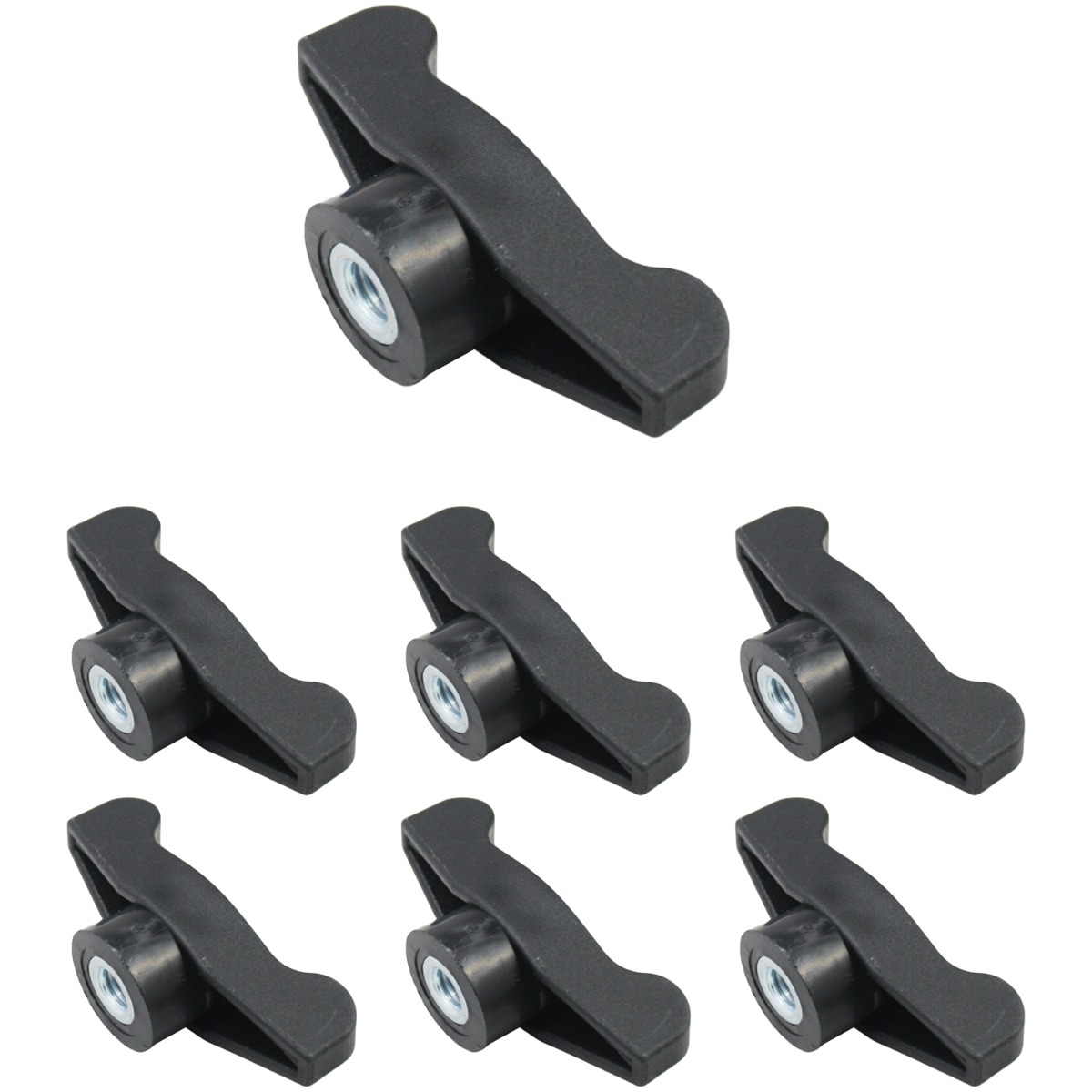 7 pièces de boutons d'aile 720-04122