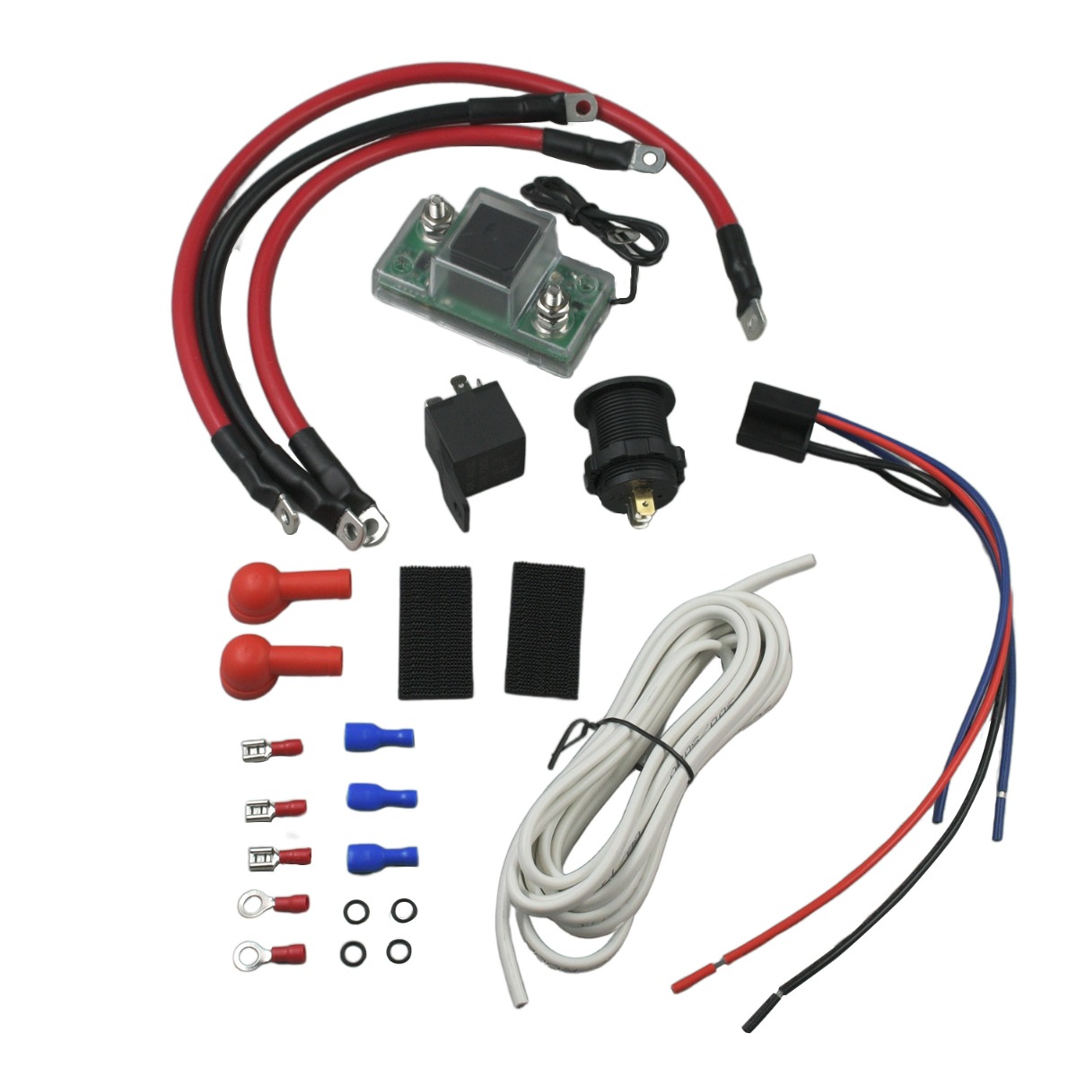 Kit de connexion et de surveillance d'isolateur de batterie double 12V UTV UTV-SBI-CM pour Honda