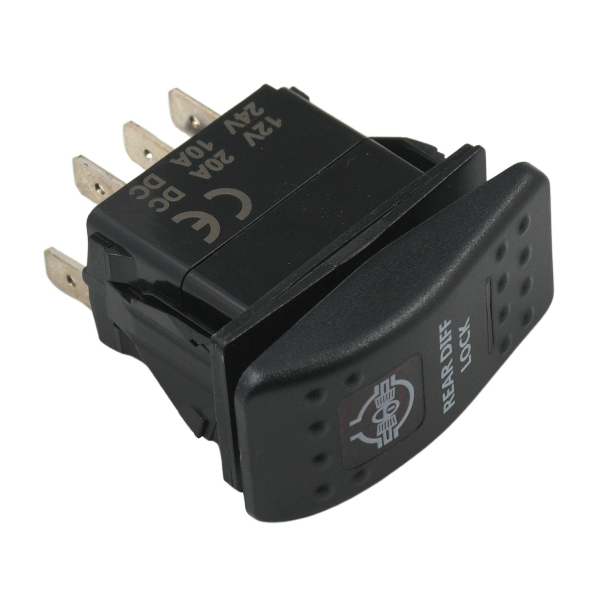 Interrupteur de verrouillage de l'essieu arrière 12V 20A 710005470 pour Can-Am
