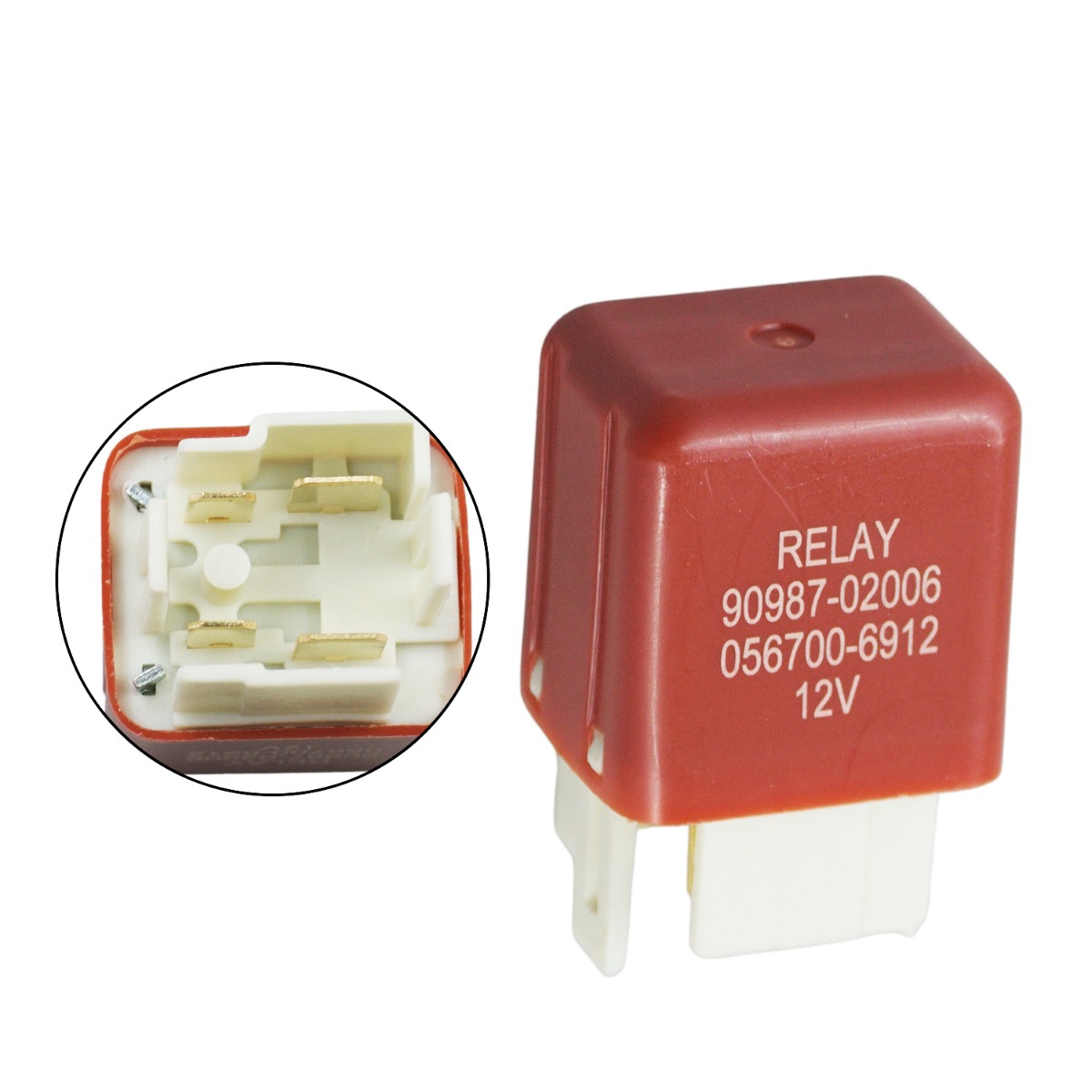 Relais de phare 12V 4 pôles 28610-76001-71 90987-02006 pour Toyota