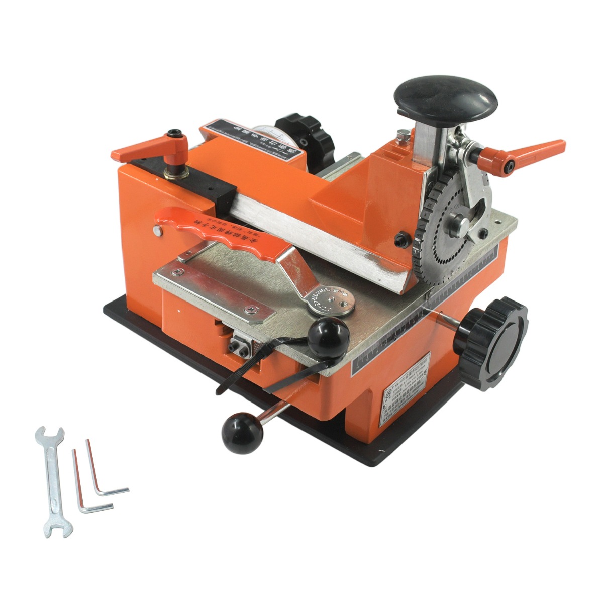 Machine de marquage métallique semi-automatique de 2,5 mm