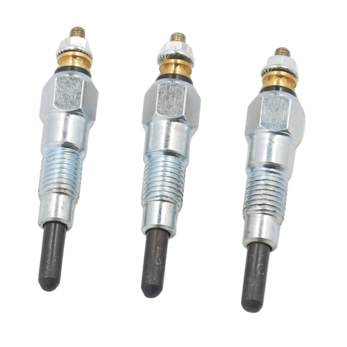 3 bougies de préchauffage 119125-77800 pour Yanmar