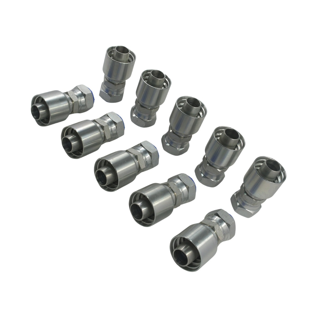 10 pièces de raccords de tuyau hydraulique avec filetage intérieur de 1" JIC 10643-16-16 pour Parker
