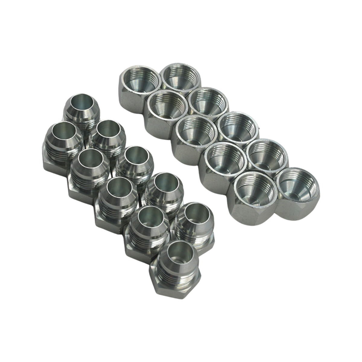 10 pièces 3/4" JIC Capuchon et Bouchon Combi Raccord Hydraulique 0304-C-12